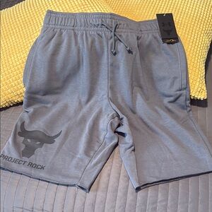 Under Armour Gray Athletic Shorts size large NWT